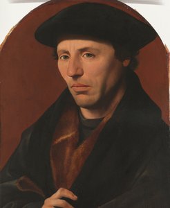 Portrett av en Haarlem-borger Portrett av en mann av Jan van Scorel