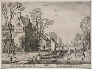 De tolv månedene: januar av Jan van de Velde II