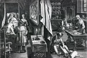 Hyacus og venerisk infeksjon, plate 6 fra 