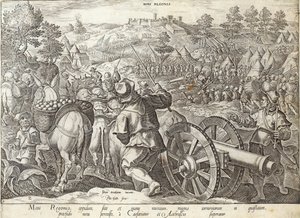 Slaget ved Mons Regionis, plate fra 