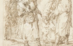 Gruppe Roma av Jan van der Venne (attributed to)