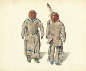 Cree indiske dukker