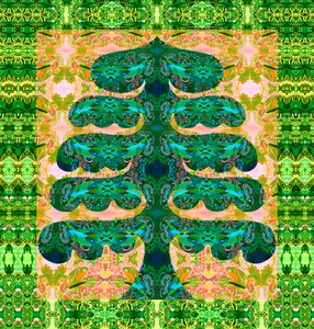 Juletre, 2019 av Jane Tattersfield