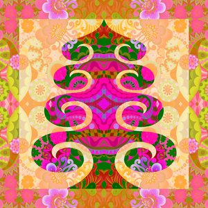 Tre i rosa, 2020 av Jane Tattersfield