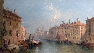 Canal Grande, Venezia, Italia, ca. 1875 av Jane Vivian