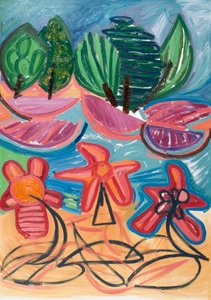 Vi er bare ubeseiret (iii), 2007 (olje på lerret)