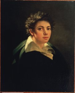 ""Selvportrett"" Maleri av Janos Rombauer (1782-1849) 1813 State A. Pushkin Museum of Fine Arts, Moskva av Janos Rombauer