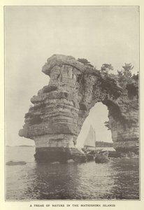 En freak av naturen på Matsushima-øyene