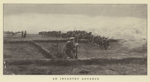 Et infanterifremstøt av Japanese Photographer