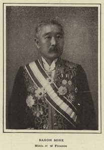 Baron Sone, finansminister av Japanese Photographer