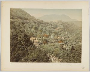 Utsikt fra Miyanoshita, Kanagawa Prefecture, Japan av Japanese Photographer