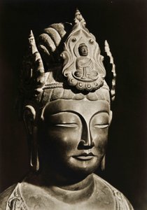 Drømmeforskjell Kan-on fra luftry for Perio d, på vent, for Japan, 1950 av Japanese Photographer