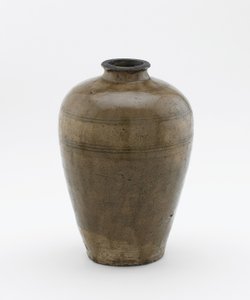 Flaske, Seto, Aichi prefektur, Muromachi-periode, tidlig på 1400-tallet (keramikk) av Japanese School