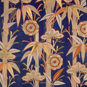 Buddhistisk tempelalterduk, Edo-perioden (1600-1868) 1805 (silke) av Japanese School