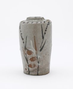 Hengende vase, Saga-prefektur, Edo-perioden eller Meiji-tiden (keramikk) av Japanese School