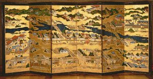 I og rundt Kyoto-området, Edo-perioden av Japanese School