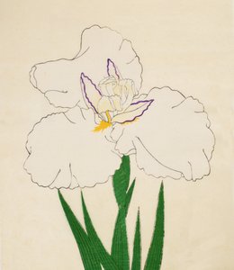Hårvindu-med nr. 65, 1890 (Dette er DBock p Hayashi t) av Japanese School