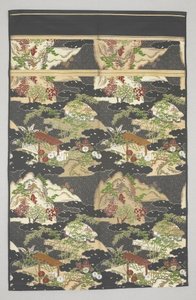 Obi Fragment av Japanese School