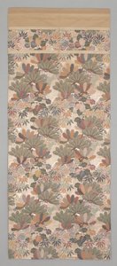 Obi Fragment, slutten av 1800-begynnelsen av 1900-tallet (silkeduk) av Japanese School