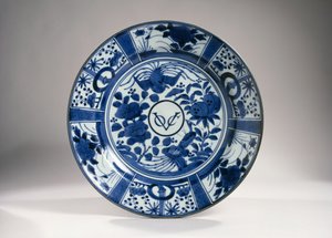 Plate, Edo-periode av Japanese School
