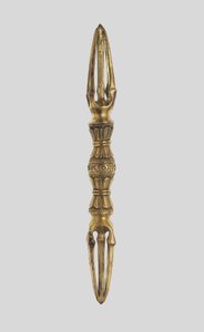Vajra (forgylt bronse) av Japanese School