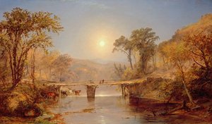 Indian Summer på Delaware River, 1882