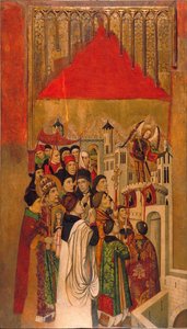 Åpenbaring av Saint Michael på Chateau Saint Ange av Jaume Huguet