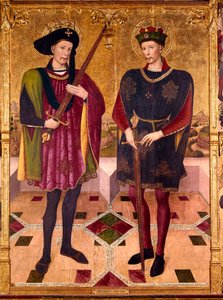 Saint Abdon og Saint Sennen, martyrer som døde i Roma rundt 303 under forfølgelsene av keiser Diocletian (245-313) mot kristne av Jaume Huguet