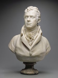 Robert Fulton, ca. 1804 (marmor) (se også 345578-79) av Jean Antoine Houdon