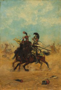 Kamp for fargene av Jean Baptiste Edouard Detaille