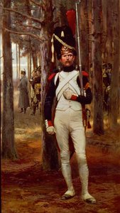 Foot Grenadier of the Imperial Guard, av Edouard Detaille