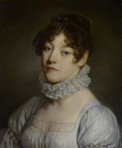 Portrett av en ung kvinne av Jean-Baptiste Greuze