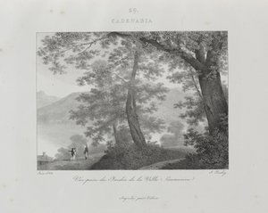 Reise til Italia i 1822 av Jean-Baptiste Isabey