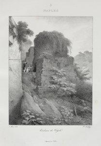 Reise til Italia i 1822 av Jean-Baptiste Isabey