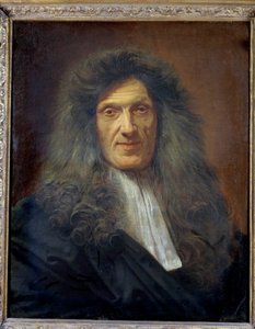 Portrett av doktoren til Ludvig XIV, Raymond Finot (1636-1709) Maleri av Jean Baptiste Jouvenet (1644-1717) 1704. Dim 0,73 x 0,59 m Louvre-museet, Paris