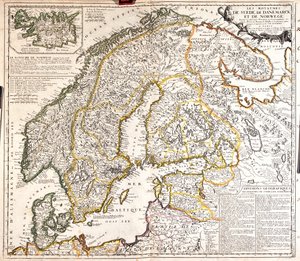 Danmark, Norge, Sverige, Finland, Nordvest-Russland, Estland, Latvia, Litauen, Nord-Polen
