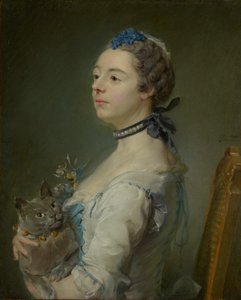 Magdaleine Pinceloup de la Grange, født i Parseval av Jean Baptiste Perronneau