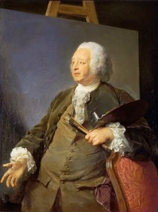 Portrett av Jean-Baptiste Oudry av Jean Baptiste Perronneau