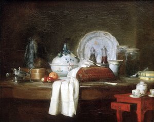 Stilleben av Jean Baptiste Simeon Chardin