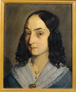 Porträt von Jeanne Dore, Schwester von Augustine Fournerie von Jean-Francois Millet
