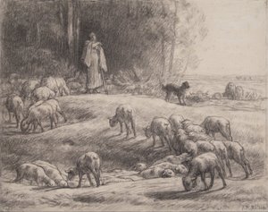 Hyrden av Jean-Francois Millet