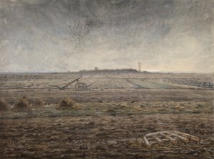 Winter, Die Ebene von Chailly von Jean-Francois Millet