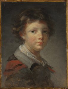 En gutt i en rød kappe av Jean-Honore Fragonard