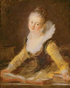 The Study, or The Song, ca. 1769 (olje på lerret) av Jean Honore Fragonard