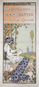 Program for Alsace Theatre i Colmar av Jean Jacques Waltz