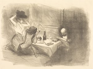 Det private rommet (femte plansje)