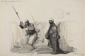 Soldaten på permisjon vender tilbake. - Du kommer akkurat i tide!