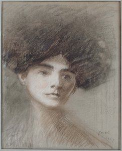 Portrett av madame Henri de Régnier, født Marie de Hérédia, 1907