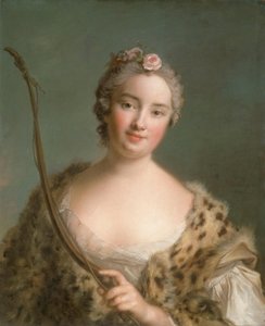 Charlotta Fredrika Sparre (1719-1795), senere grevinne Fersen av Jean-Marc Nattier