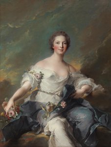 Markisen de Baglion som Flora av Jean-Marc Nattier